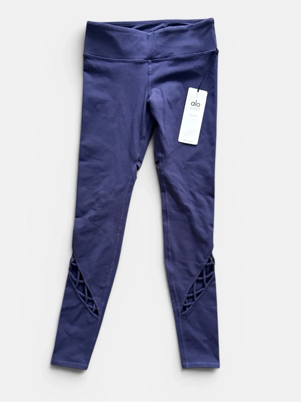Alo Yoga Navy Blue Entwine Leggings - Small - New w/Tags